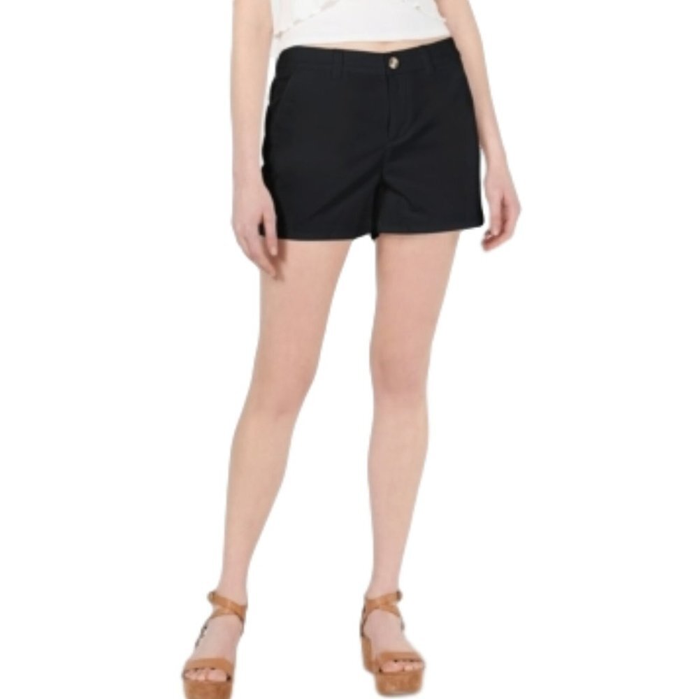 Maison Jules Flat-Front Chino Shorts
